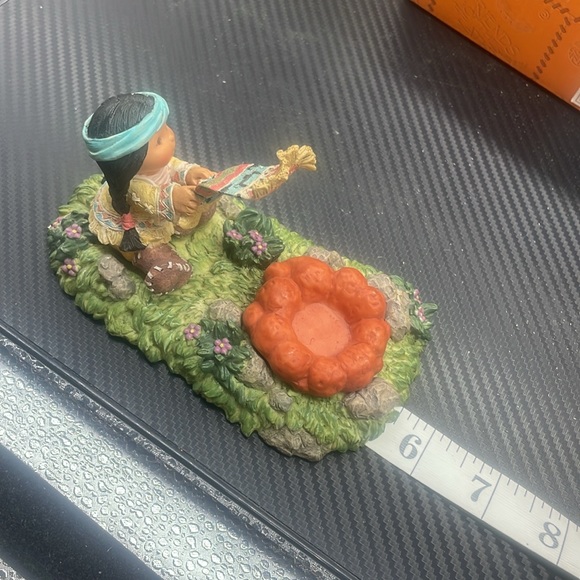 Rare Vintage 1996 Enesco Friends of a Feather Incense burner Figurine  #188298 - Picture 6 of 8